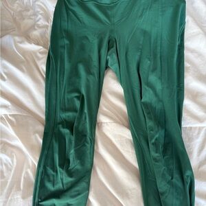 Green lululemon Athletic Leggings